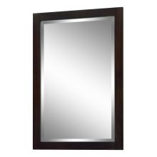 Modesta Walnut 24" Framed Vanity Mirror