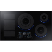 36 Inch Wide Built In Induction Cooktop with WiFi / Bluetooth Connectivity and Virtual Flame