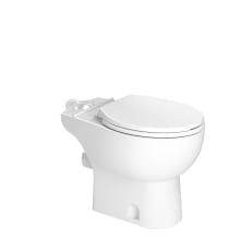Saniflush Two-Piece Round ADA Height Toilet Bowl Only