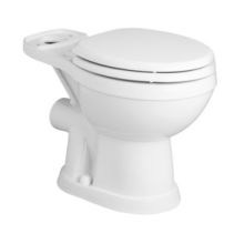 Saniflush Rear Discharge Round Toilet Bowl Only - Less Seat