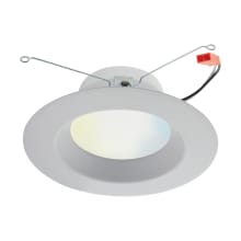 Starfish Integrated LED Canless Recessed Light with 7" Reflector Trim