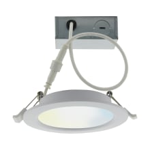 Starfish Integrated LED Canless Recessed Light with 5-1/2" Shower Trim