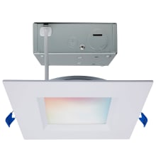 Starfish 6" Integrated LED Square Smart Recessed Trim and Housing - Airtight