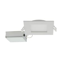 LED 4-3/4" Wide Square Canless Recessed Fixture