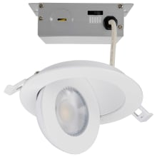 LED Canless Recessed Light 4.5" Adjustable Recessed Trim- IC Rated and Airtight