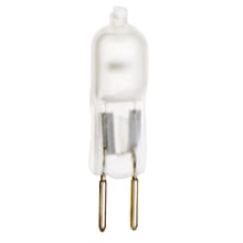 Single 35 Watt Dimmable T4 Bi Pin Halogen Bulb - 536 Lumens and 2900K