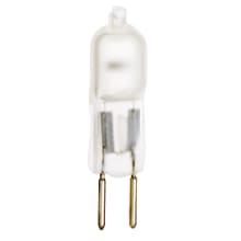 Single 50 Watt Dimmable T4 Bi Pin Halogen Bulb - 810 Lumens and 2900K