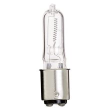 Pack of (2) 35 Watt Dimmable T4 Shaped BA15d Base Halogen Bulbs