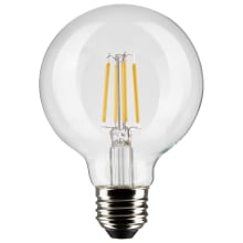 6 Watt Vintage Edison Dimmable G25 Medium (E26) LED Bulb - 500 Lumens , 3000K , and 90CRI