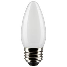 4 Watt Dimmable B11 Medium (E26) LED Bulb - 350 Lumens , 3000K , and 90CRI