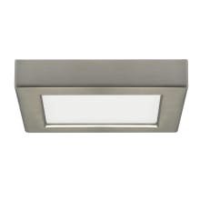 6" Wide Integrated LED Flush Mount Square Ceiling Fixture - 3000K - Energy Star Rated