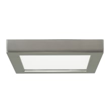 7" Wide Integrated LED Flush Mount Square Ceiling Fixture - 3000K - Energy Star Rated
