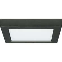 7" Wide Integrated LED Flush Mount Square Ceiling Fixture - 3000K