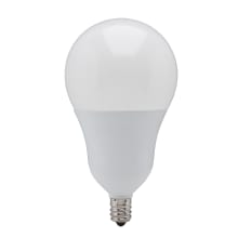 Single 9.8 Watt Dimmable A19 Candelabra (E12) LED Bulb - 800 Lumens and 4000K