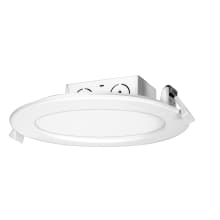 4000K LED Canless Recessed Fixture 5" Open Recessed Trim- IC Rated