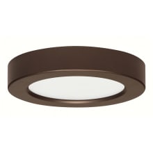 6" Wide Integrated LED Flush Mount Round Drum Ceiling Fixture - 2700K