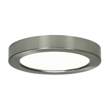 7" Wide Integrated LED Flush Mount Round Drum Ceiling Fixture - 2700K
