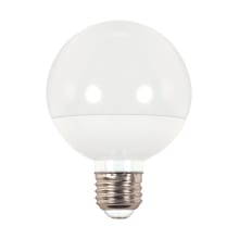 Single 4 Watt Dimmable G25 Medium (E26) LED Bulb - 360 Lumens, 2700K, and 90CRI