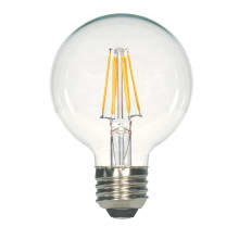 Single 5.5 Watt Vintage Edison Dimmable G25 Medium (E26) LED Bulb - 500 Lumens, 2700K, and 90CRI