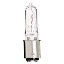 Pack of (2) 150 Watt Dimmable T4.5 Shaped BA15d Base Halogen Bulbs