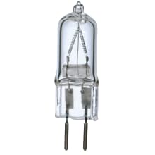 Single 50 Watt Dimmable T4 Bi Pin Halogen Bulb - 1,650 Lumens and 2900K