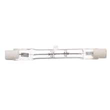 Single 150 Watt Dimmable T3 R7s Halogen Bulb - 2,700 Lumens and 2900K