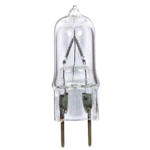 Single 50 Watt Dimmable T4 Bi Pin Halogen Bulb - 1,250 Lumens and 2900K