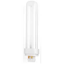 Single 26 Watt T4 G24 Compact Fluorescent Bulb - 1,200 Lumens and 3500K