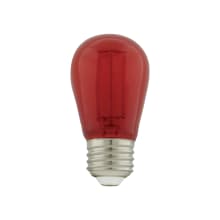 Pack of (4) 1 Watt s14 Medium (E26) LED Bulbs