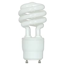 Single 18 Watt T2 GU24 Compact Fluorescent Bulb - 230 Lumens and 4100K