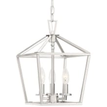 Townsend 3 Light 10" Wide Taper Candle Pendant