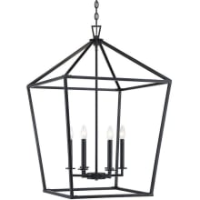 Townsend 6 Light 24" Wide Taper Candle Pendant