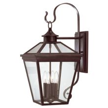 Ellijay 4 Light 25.5" Tall Outdoor Wall Sconce