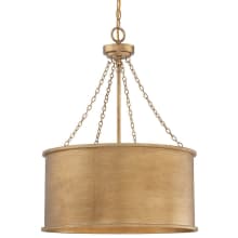 Rochester 4 Light Pendant with Metal Shade