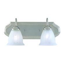 2 Light 18" Wide Bathroom Fixture from the Liberty Collection