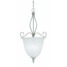Four Light Foyer Pendant from the Polar Collection