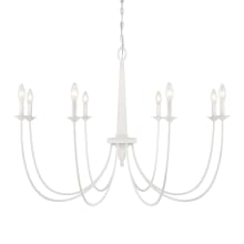 Stonecrest 8 Light 42" Wide Taper Candle Style Chandelier