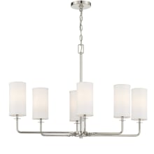 Powell 6 Light 35" Wide Chandelier