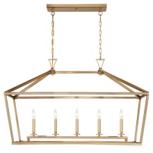 Townsend 5 Light 44" Wide Taper Candle Chandelier