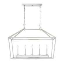 Townsend 5 Light 44" Wide Taper Candle Chandelier