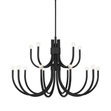 Sorrento 15 Light 42" Wide Taper Candle Style Chandelier