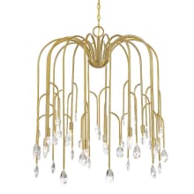 Anholt 8 Light 32" Wide Crystal Abstract Chandelier