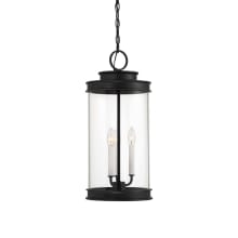 Englewood 3 Light 11" Wide Outdoor Taper Candle Pendant