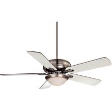 Sierra Madres 52" Span 5 Blade Indoor Ceiling Fan with Light Kit, Blades Included
