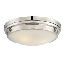 Lucerne 3 Light Flush Mount Ceiling Fixture