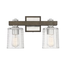 Halifax 2 Light 15" Wide Bathroom Vanity Light