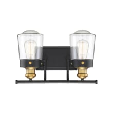 Macauley 2 Light 15" Wide Bathroom Vanity Light