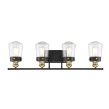 Macauley 4 Light 32" Wide Bathroom Vanity Light