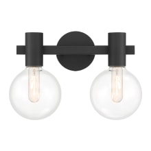 Wright 2 Light 16" Wide Vanity Light