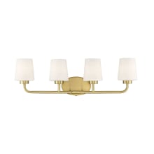 Capra 4 Light 31" Wide Bathroom Vanity Light